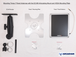 Mounting Times-7 Panel Antennas with the EZ