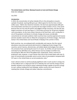 Coal and Climate Change