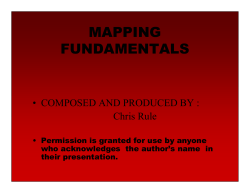 mapping fundamentals