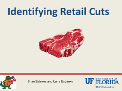 Identifying Retail Cuts