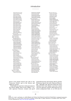 Mesozoic and Tertiary Fossil Mammals and Birds of Great