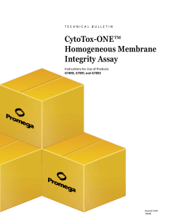 CytoTox-ONE(TM) Homogeneous Membrane Integrity