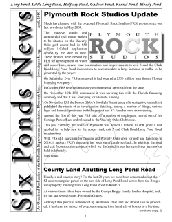 Plymouth Rock Studios Update