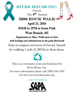 5280 Flyer - River House, Inc.