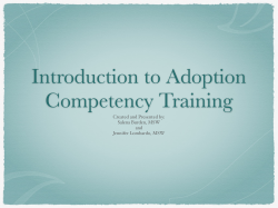 Salena Burden, MSW and Jennifer Lombardo, MSW