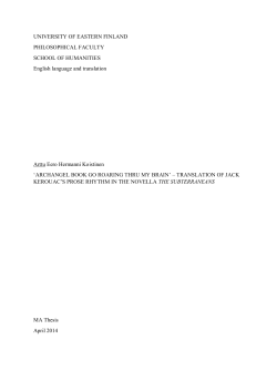 Open the publication - UEF Electronic Publications