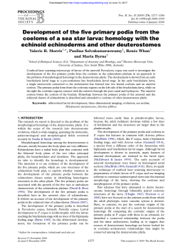 Print - Proceedings of the Royal Society B