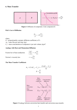 6. Mass Transfer