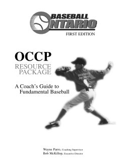 BO OCCP.qxd - Baseball Ontario