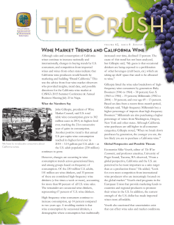 August - California Association of Winegrape Growers