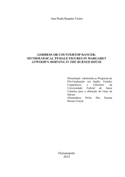 Ana Paula Raspini Vieira GODDESS OR COUNTERTOP DANCER