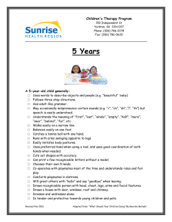 5 Year - Sunrise Health Region