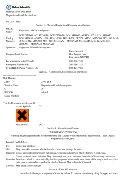 Magnesium Chloride