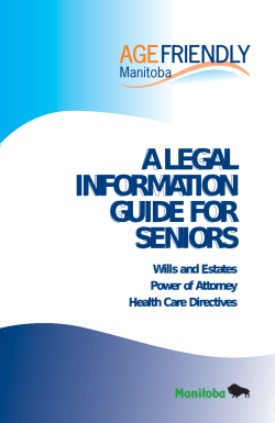 a legal information guide for seniors