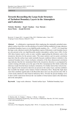 Towards Reconciling the Large-Scale Structure of Turbulent