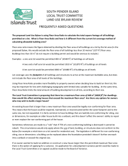 FAQs - Islands Trust