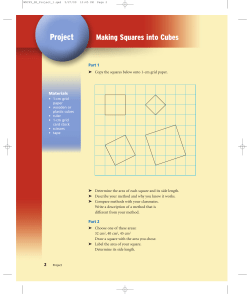 Square Roots and Surface Area
