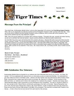Tiger Times - Volusia County Schools