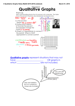 3 Qualitative Graphs Notes Math8 2015-2016