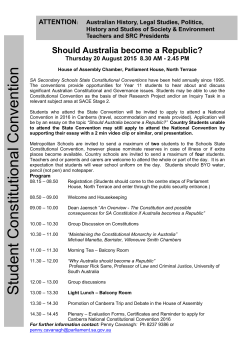 Student Constitutional Convention