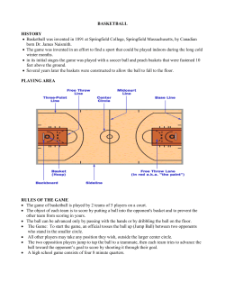 Basketball Handout