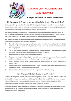 common dental questions and answers