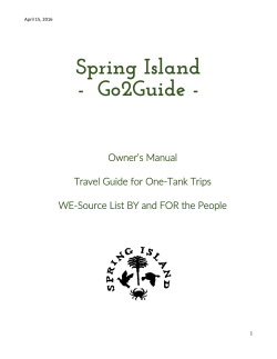 Spring Island - Go2Guide -