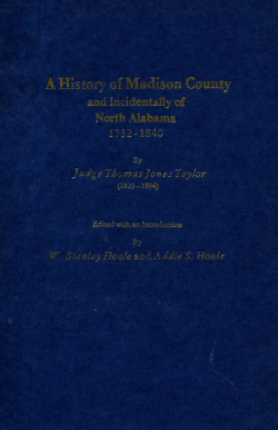 A History of Madison County - Huntsville History Collection