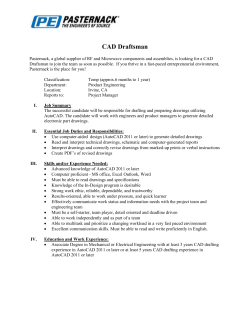 CAD Draftsman