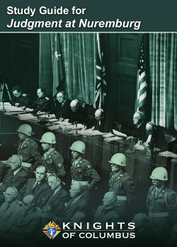 Study Guide for Judgment at Nuremburg