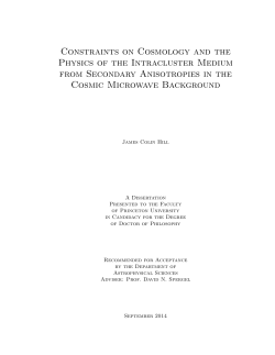Constraints on Cosmology and the Physics of the Intracluster