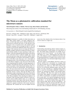 The Moon as a photometric calibration standard for microwave