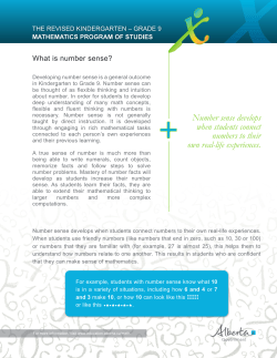 picture_as_pdf What is number sense?