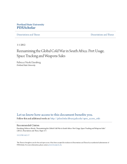 Reexamining the Global Cold War in South Africa