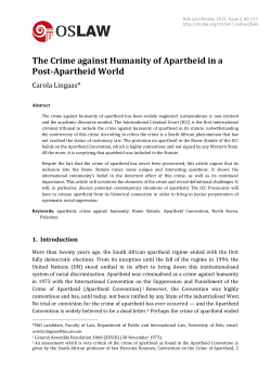 The+Crime+again a+Post-Apartheid+World - DUO