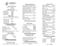 BBQ Sandwiches BBQ Plates Signature Sandwiches Chef Favorites