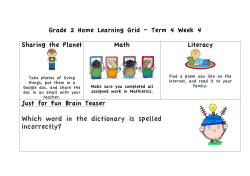 Which word in the dictionary is spelled incorrectly?