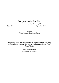 Postgraduate English - Durham University Community