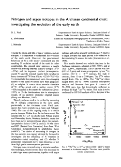 Nitrogen and argon isotopes in the Archaean continental crust
