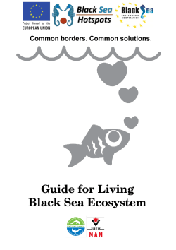 Guide for Living Black Sea Ecosystem