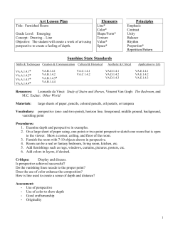 Art Lesson Plan - Polk County Schools