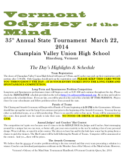 here - Vermont Odyssey Of the Mind