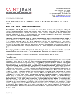 BLK Closing Press Release (01217366).DOCX