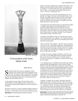 Conversation with Artist Debra Fritts