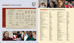 Curriculum Overview - Great Hearts Archway Chandler