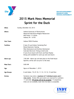 2015 Mark Hess Memorial Sprint for the Duck