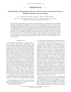 Small Molecule Conformational Preferences Derived from Crystal