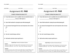 3 - The First Tee of Greater Seattle