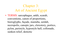 Chapter 3: Art of Ancient Egypt