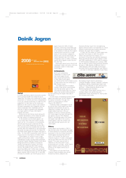 Market Achievements History